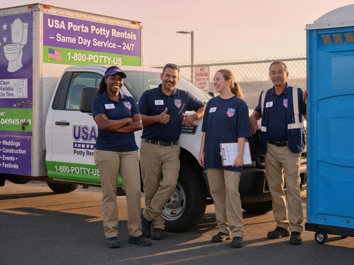 Porta Potty Rental company in Douglassville, PA